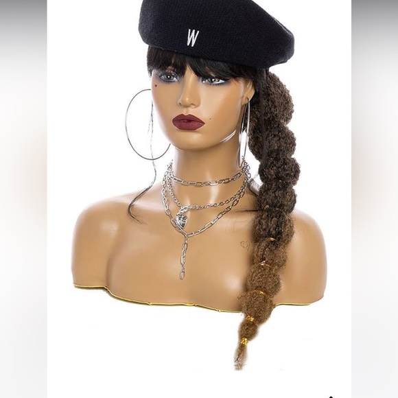 Matriarchs Kinky Afro Bubble Ponytail Extension Long Drawstring Ponytail - Picture 5 of 6